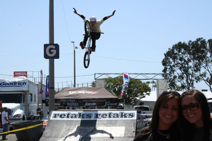 Retaks BMX demo Formula Drift Long Beach 09