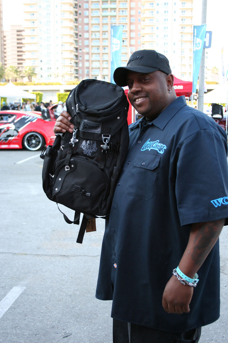 West Coast Customs - Retaks BMX demo Formula Drift Long Beach 09