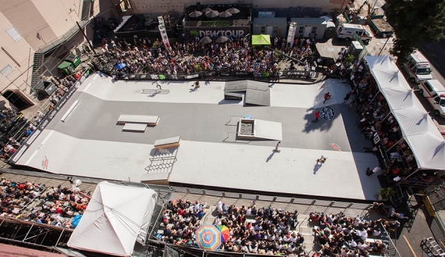 retaks, dew tour, la, annika, nikki, skate